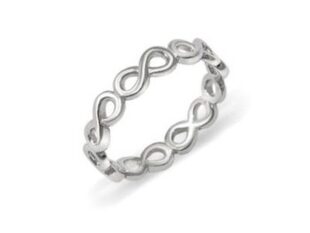 Anillo infinito plata
