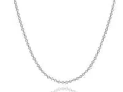 Cadena oro blanco rolo