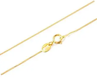 Cadena Veneciana de oro amarillo en 45 cm de larga