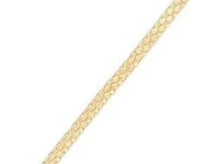 Pulsera oro malla Bismark