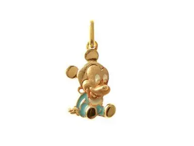 Colgante oro Mickey esmaltes