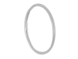 Alianza hilo 1mm plata