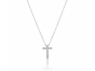 Colgante cadena plata letra