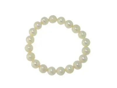 Pulsera elástica perlas cultivadas