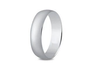Alianza plata clásica 6mm