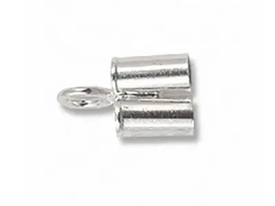 Terminal plata doble capuchón
