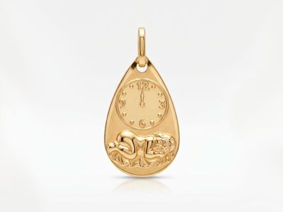 medalla gota niño hora