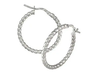Aros bolas plata 25mm
