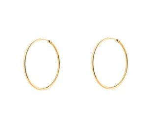 Aros plata dorada 35mm