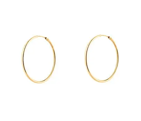 Aros plata dorada 35mm