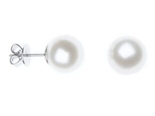 Pendientes oro perlas australianas