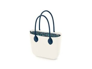 Bolso Obag blanco azul