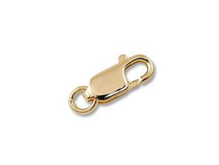 Cierre mosquetón oro mini