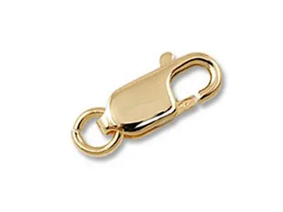 Cierre cadena oro mosquetón