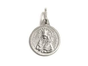 Medalla Virgen Desamparados plata