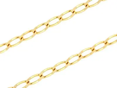 Cadena oro Bilbao 60cm