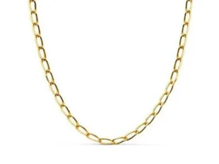 Cadena oro Bilbao 60cm