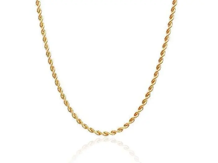 Cadena cordón oro amarillo