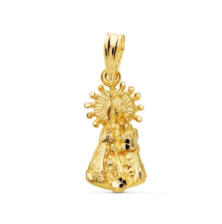 Medalla oro virgen desamparados