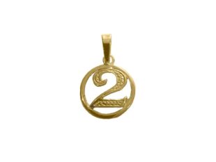 Colgante plata oro Nº 2