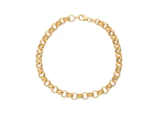 Pulsera rolo oro amarillo