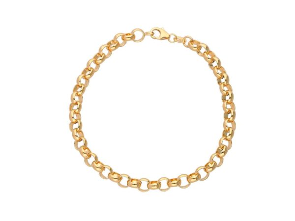 Pulsera rolo oro amarillo