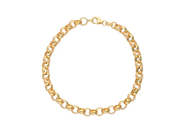 Pulsera rolo oro amarillo