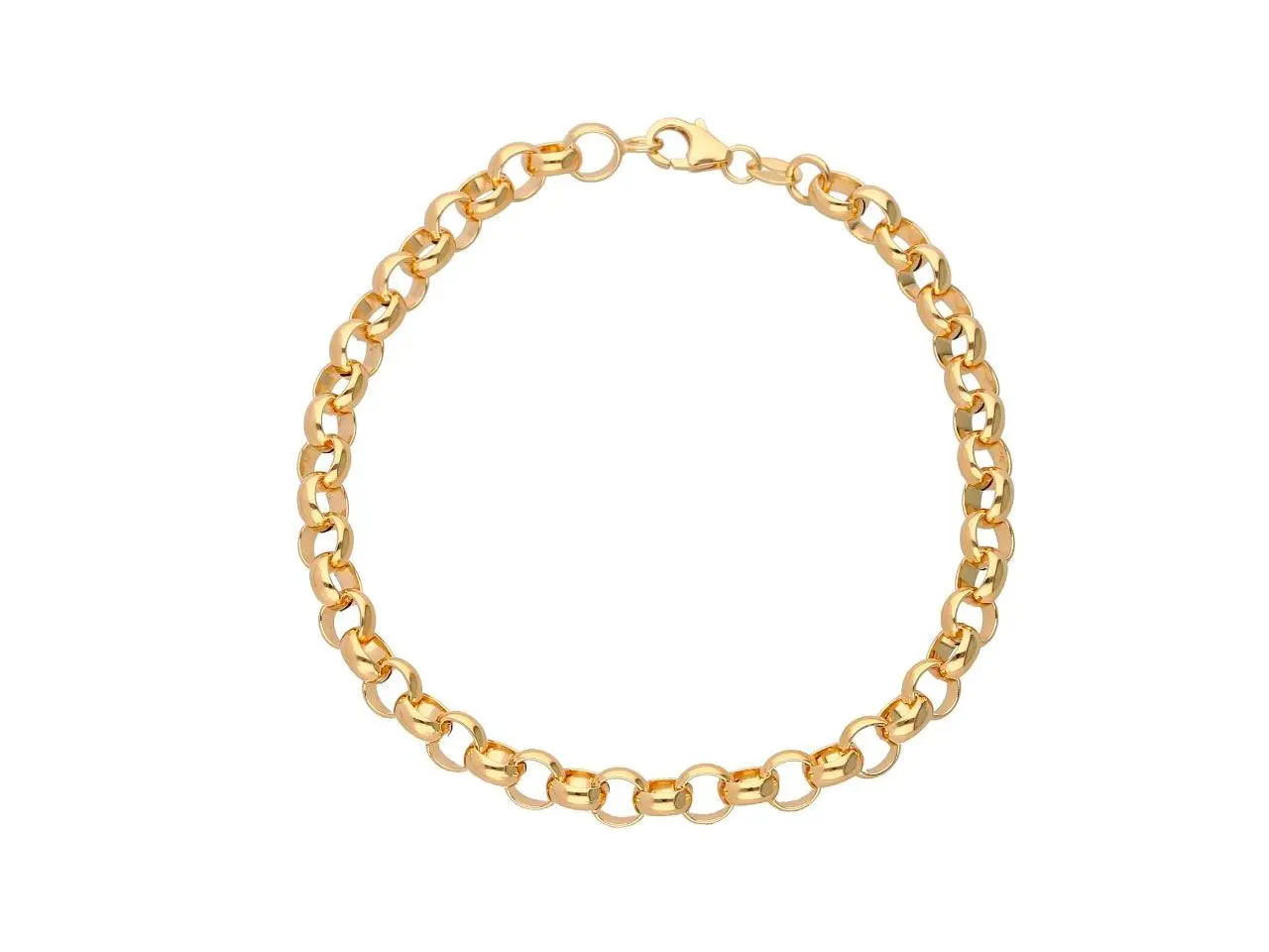 Pulsera rolo oro amarillo