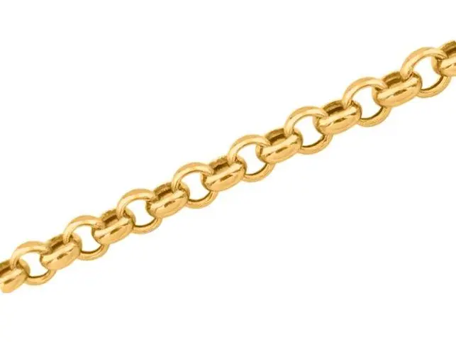 Pulsera rolo oro amarillo