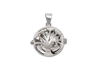 Llamador Ángel plata árbol