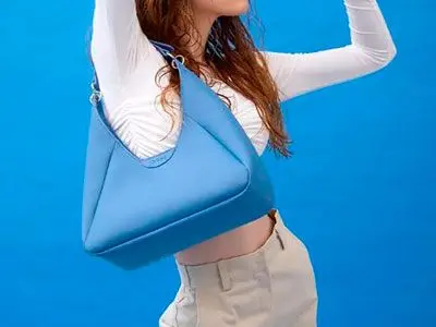 Bolso completo Obag Ginebra azul azafata