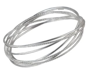 Pulseras semanario de plata
