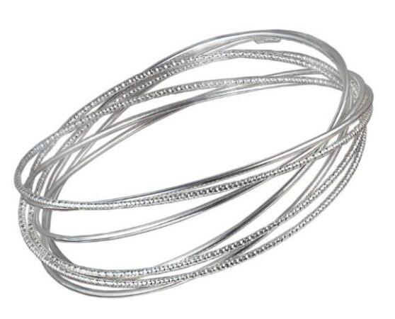 Pulseras semanario de plata