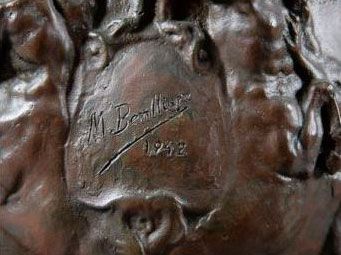 Copa de bronce de Centauros de M. Benlliure