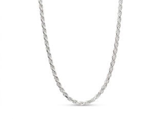 Cordón plata lapidado 60
