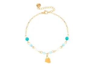 Pulsera acero bolas bolso