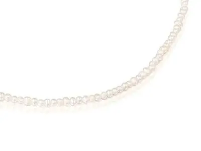 Pulsera comunión sencilla perlas cierre oro