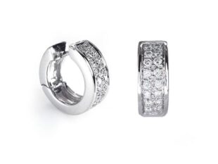 aros redondos oro brillantes