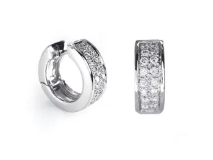 aros redondos oro brillantes