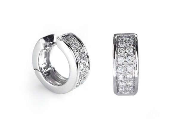 aros redondos oro brillantes