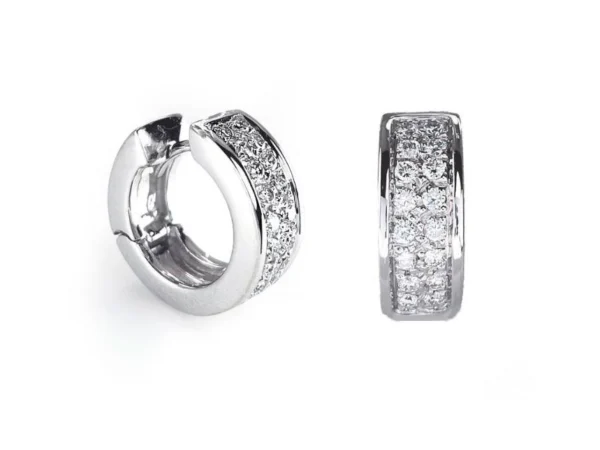 aros redondos oro brillantes