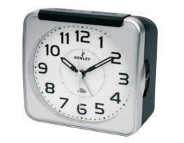 Despertador mesa plata negro