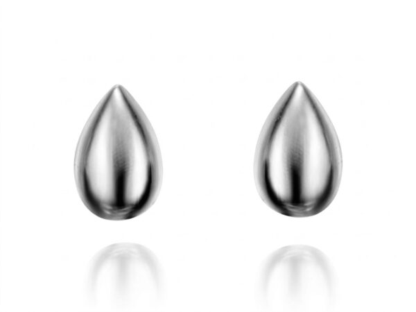 Pendientes plata gota pequeña
