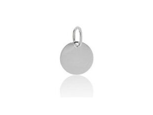 Placa redonda plata 10