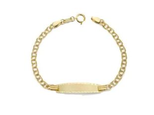 Pulsera milanesa oro bebé