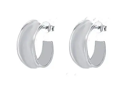 Aros plata anchos definición