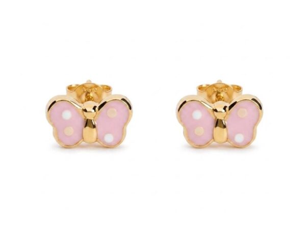 dormilón oro mariposa rosa