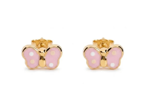 dormilón oro mariposa rosa