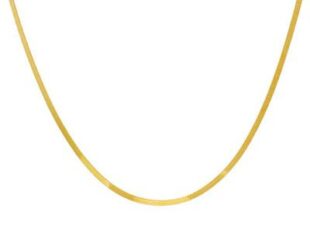 Cadena oro amarillo de lapidada