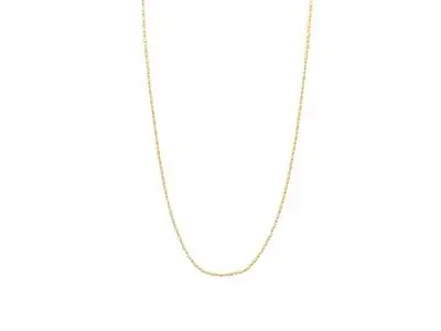 Cadena oro palos bolas